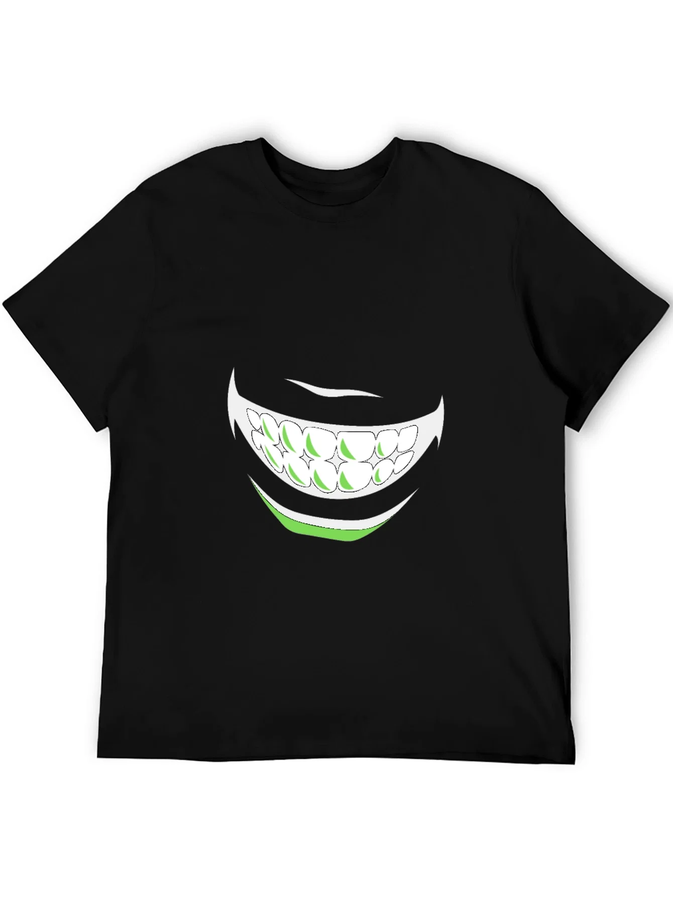 Rebbecca Mens Graphic Tee - Grinning Mouth Design