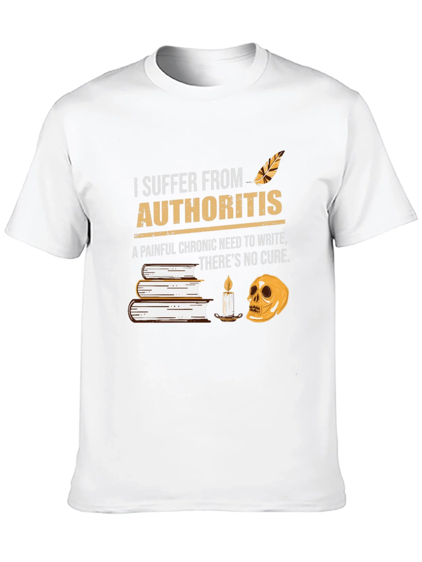 Camiseta Negra Humor Authoritis