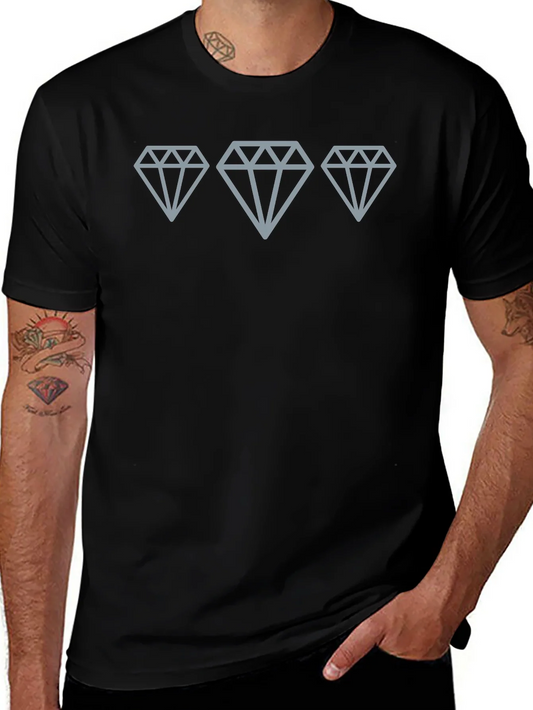 Rebbecca Diamond Trio Black T-Shirt