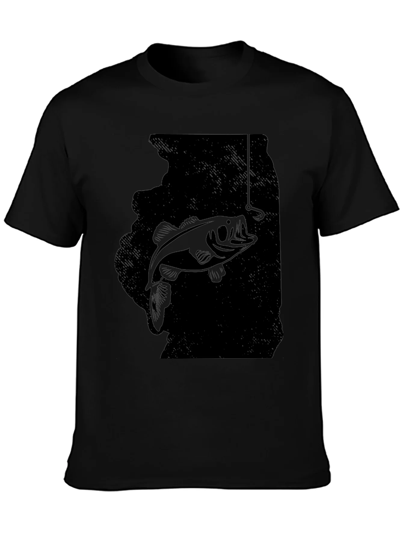 Rebbecca Fishing Graphic Tee - Bass Catch Design