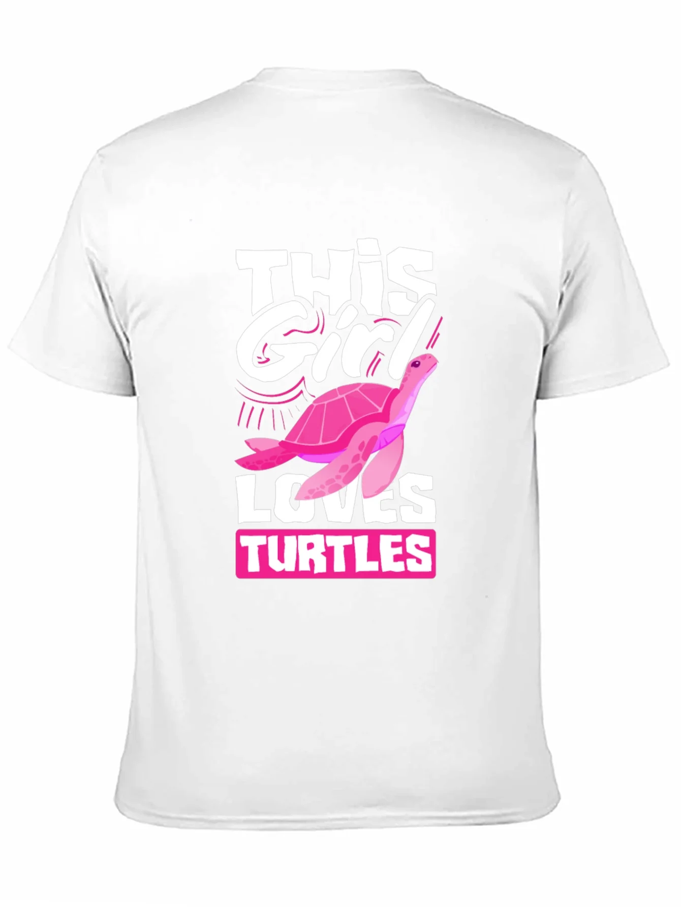 Rebbecca This Girl Loves Turtles T-Shirt
