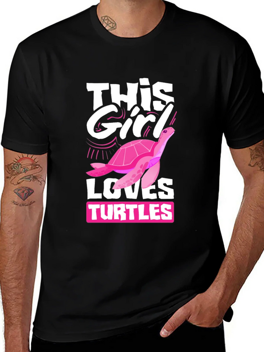Rebbecca This Girl Loves Turtles T-Shirt