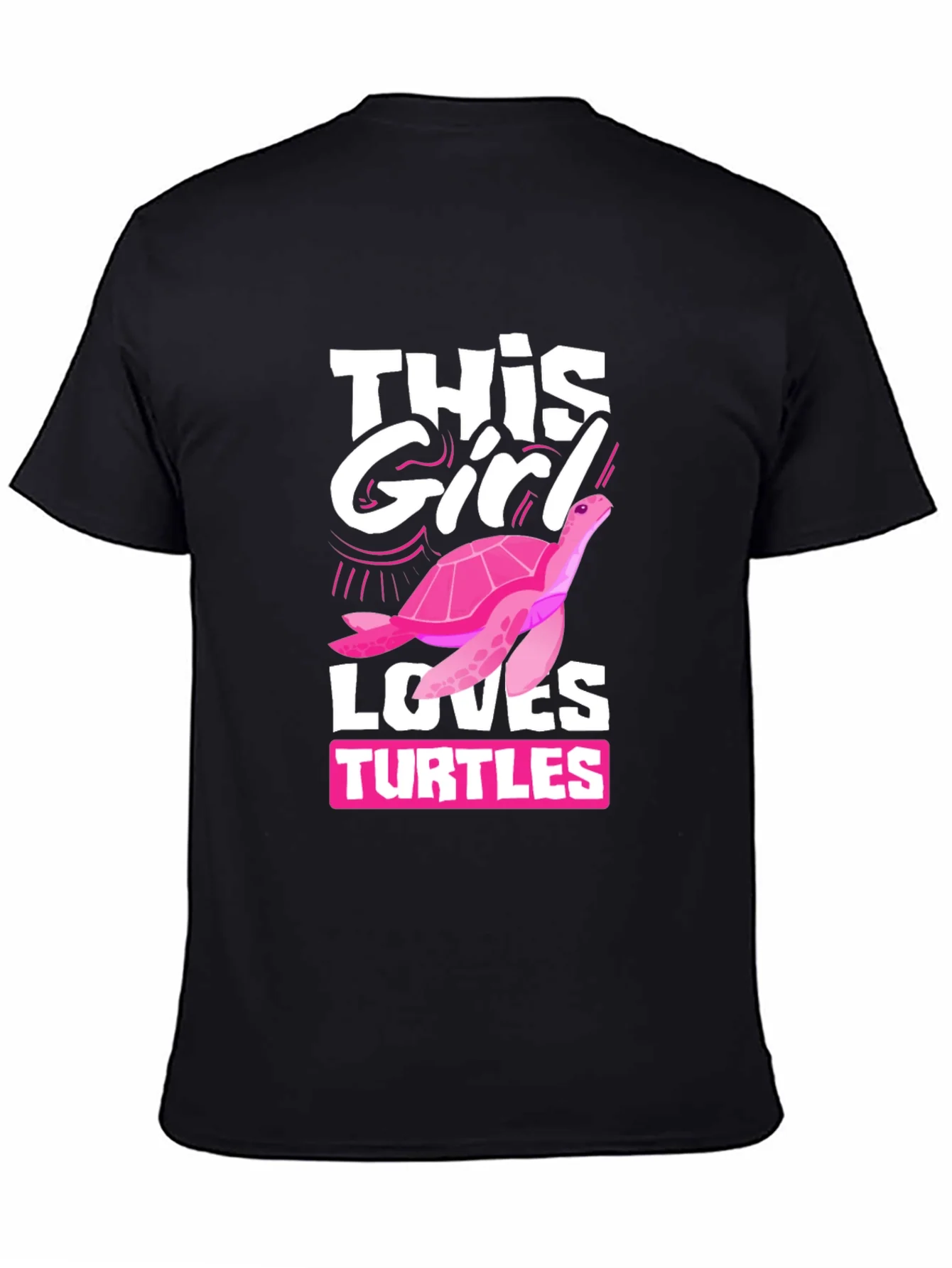 Rebbecca This Girl Loves Turtles T-Shirt