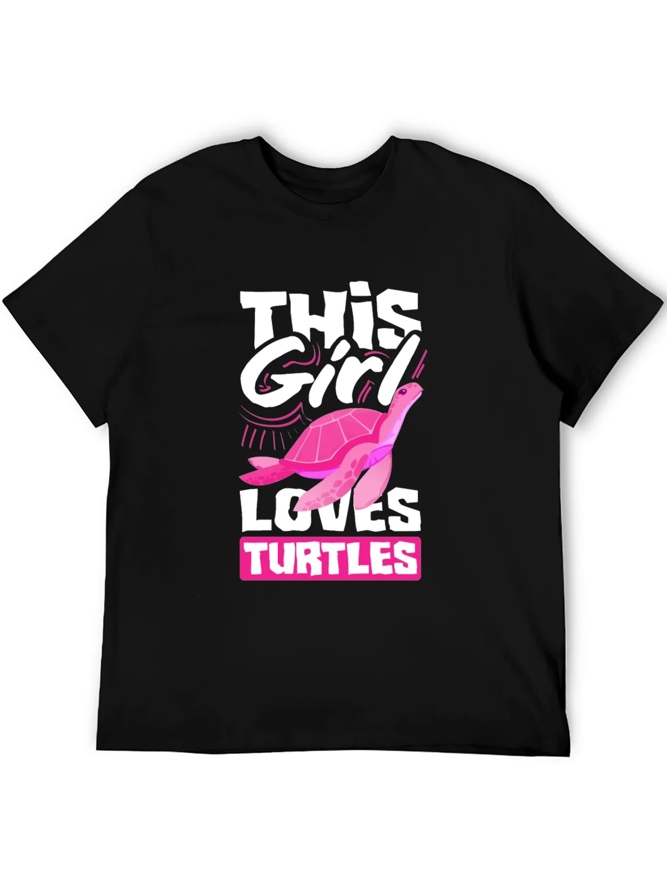 Rebbecca This Girl Loves Turtles T-Shirt