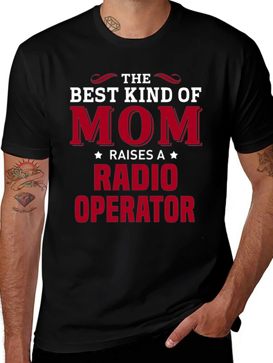 Camiseta La Mejor Mam¨¢ para Operadores de Radio