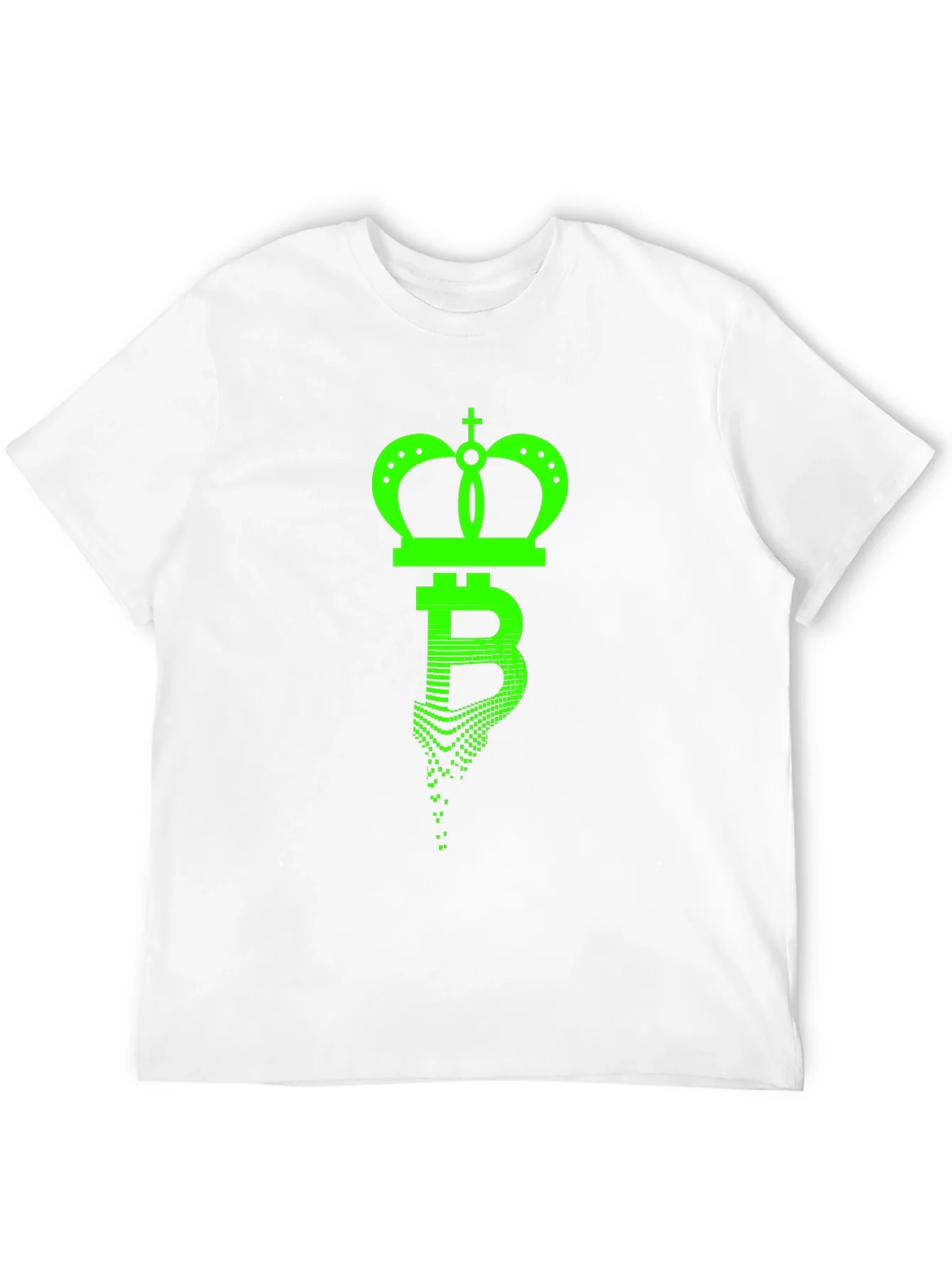 Rebbecca Bitcoin King Black T-Shirt - Crypto Crown Tee