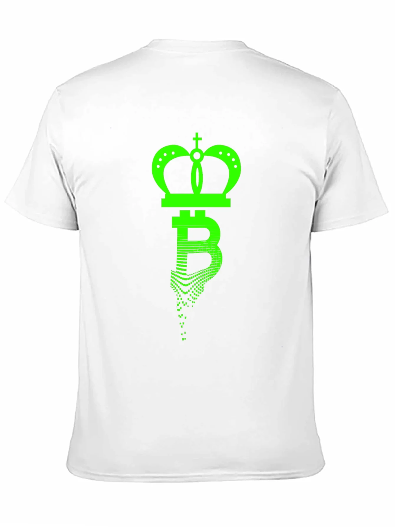 Rebbecca Bitcoin King Black T-Shirt - Crypto Crown Tee