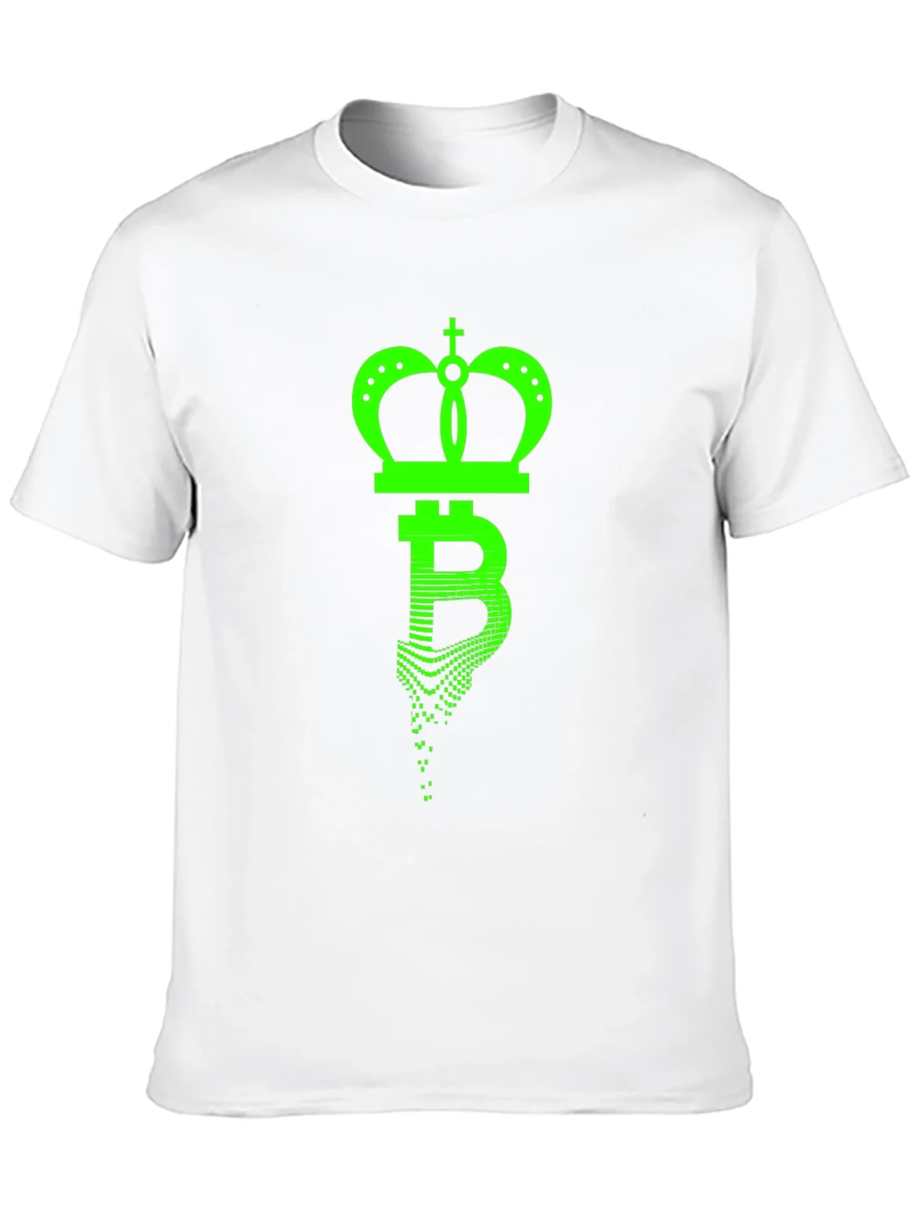 Rebbecca Bitcoin King Black T-Shirt - Crypto Crown Tee