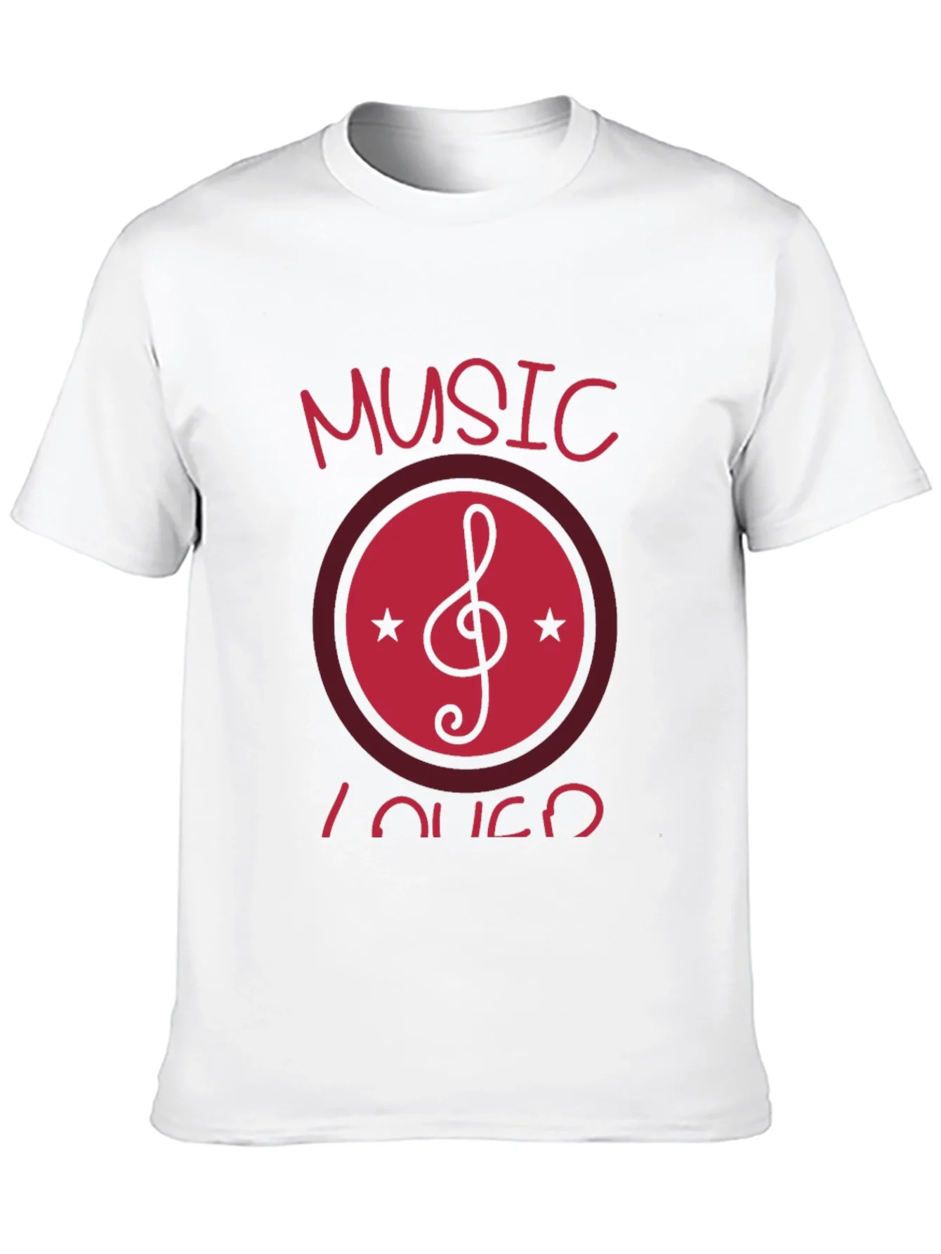 Camiseta Negra con Dise?o Musical