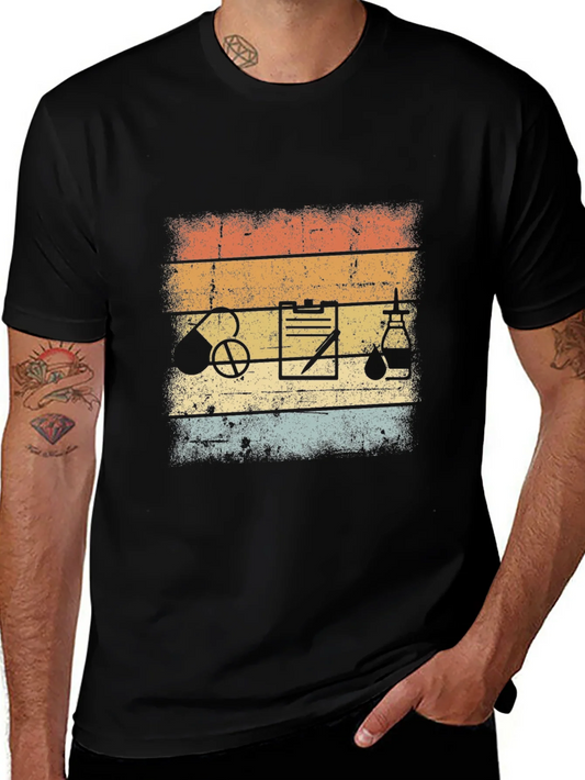Rebbecca Vintage Science T-Shirt - Retro Lab Design