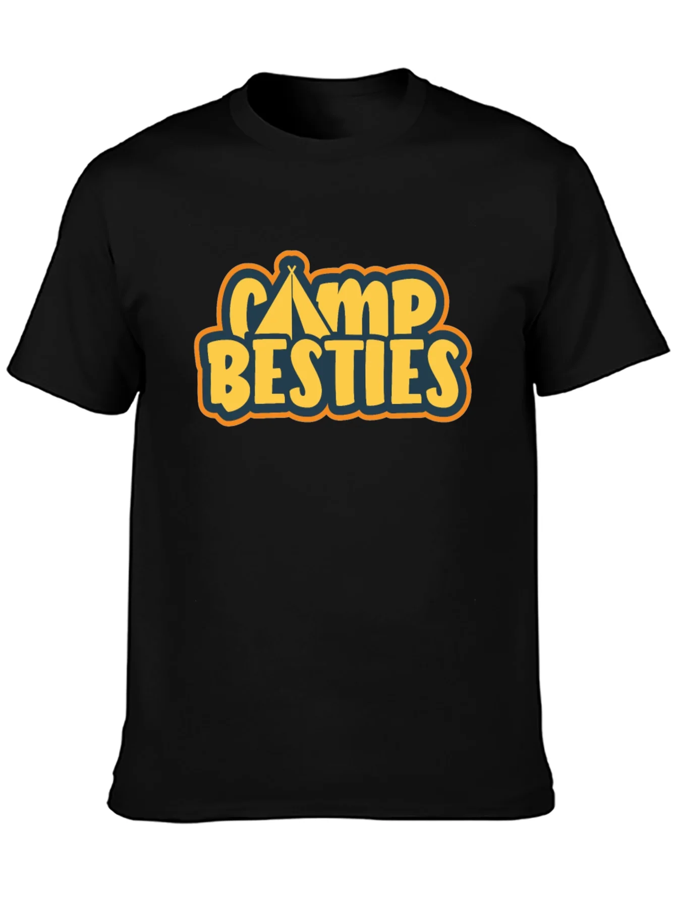 Camiseta Negra Camp Besties