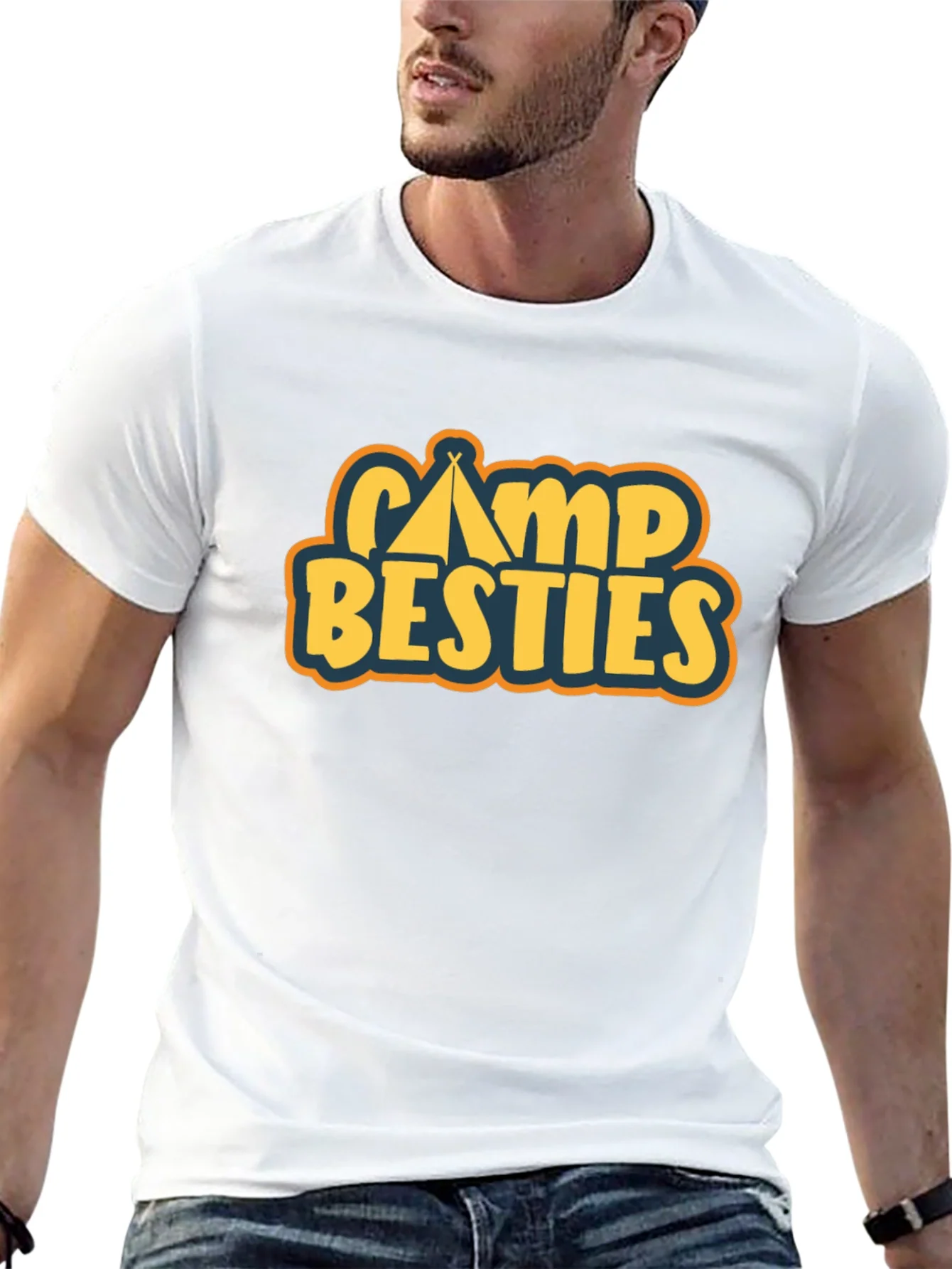 Camiseta Negra Camp Besties