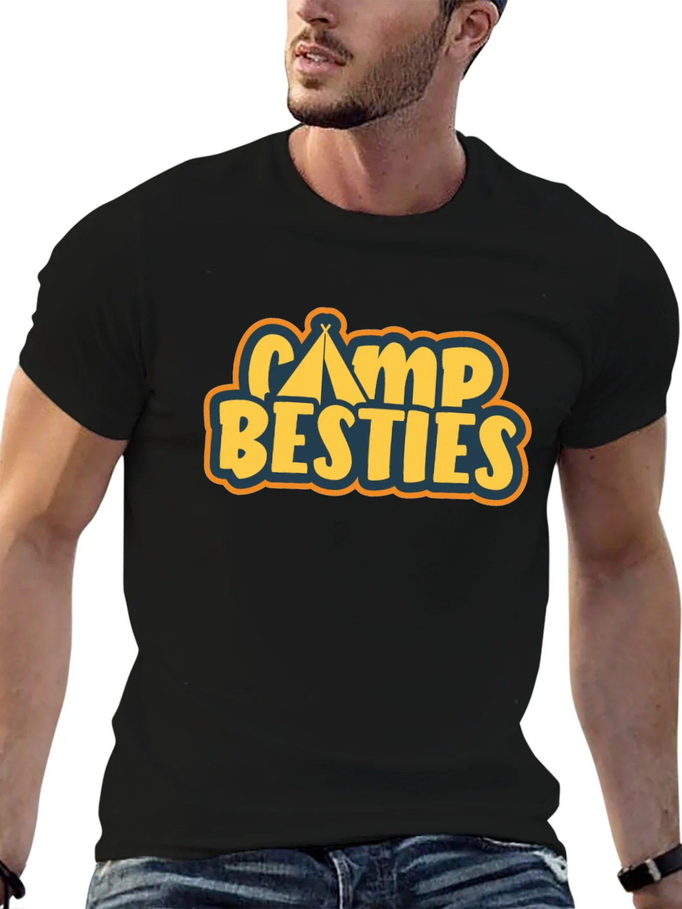 Camiseta Negra Camp Besties