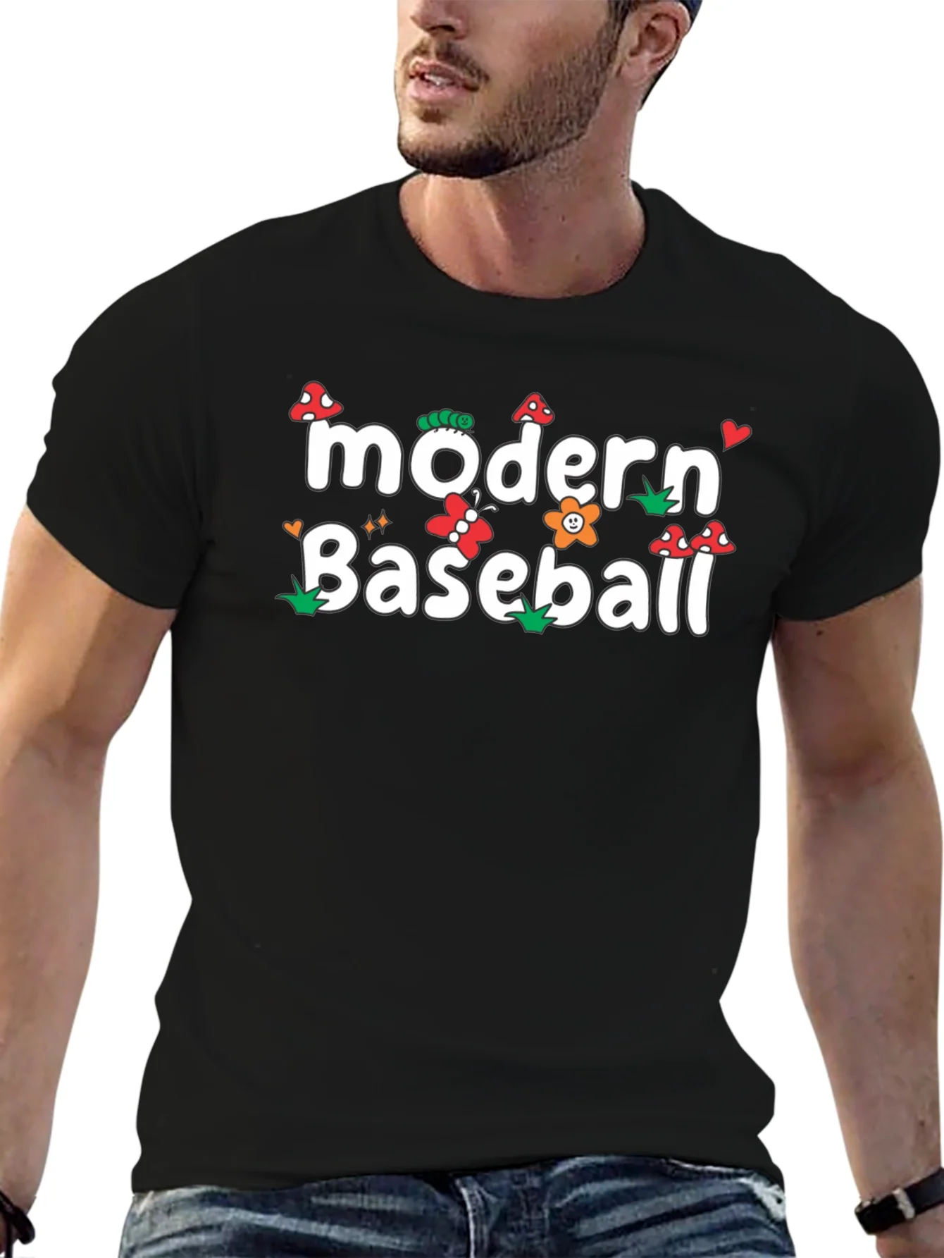 Rebbecca Modern Baseball Graphic Tee