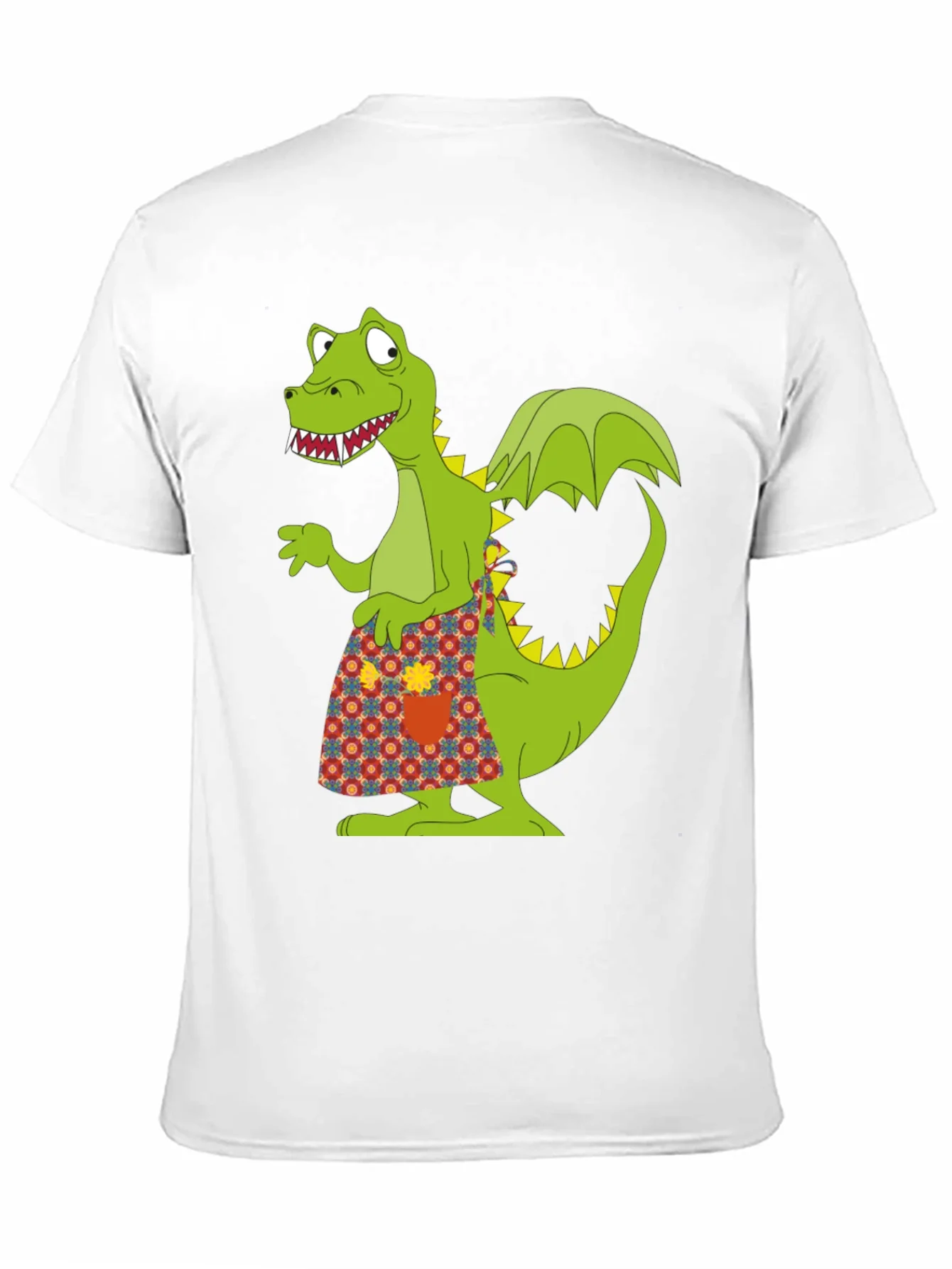 Rebbecca Funny Dragon Graphic Tee - Quirky Black T-Shirt
