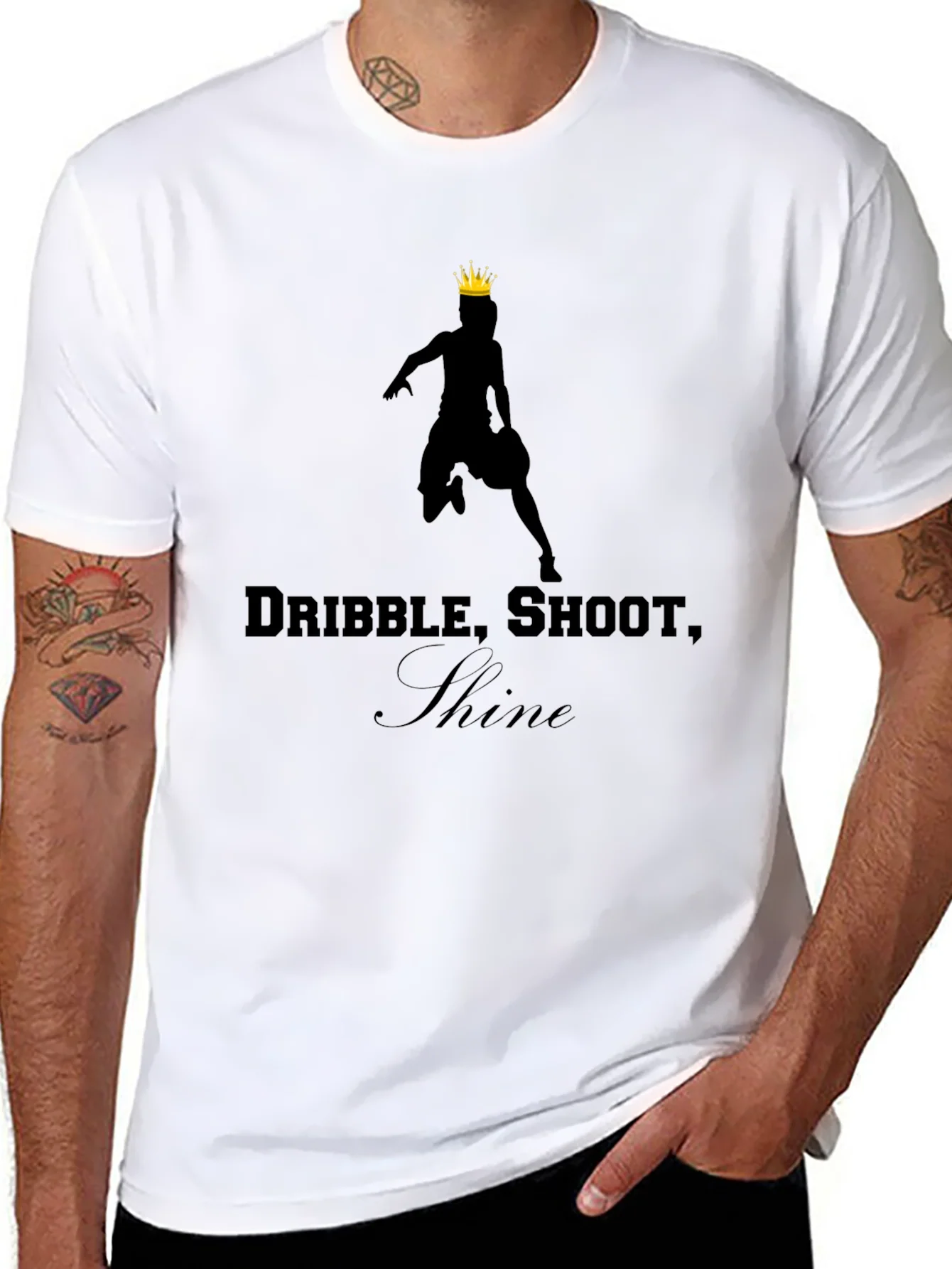 Rebbecca Dribble Shoot Shine Tee