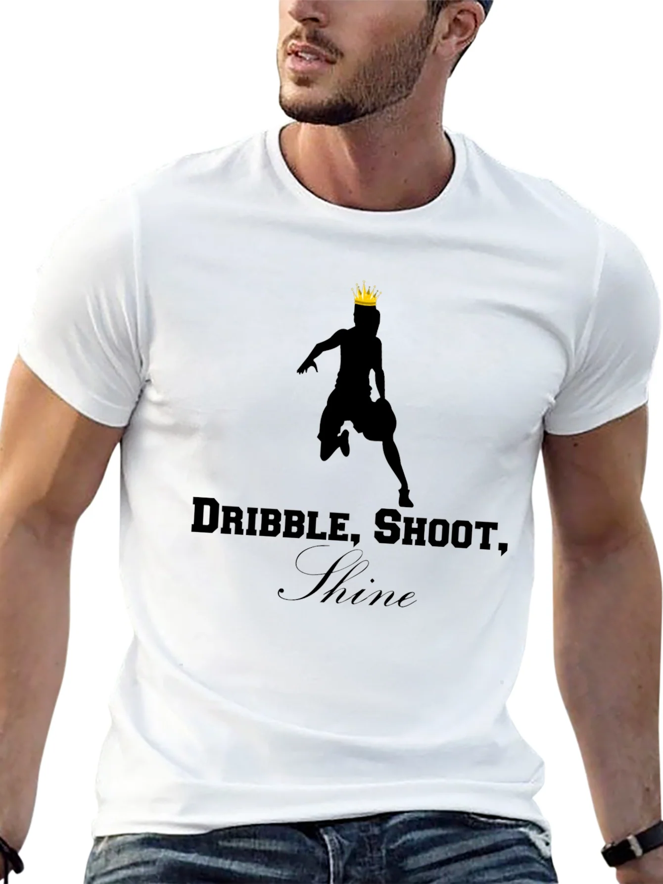 Rebbecca Dribble Shoot Shine Tee