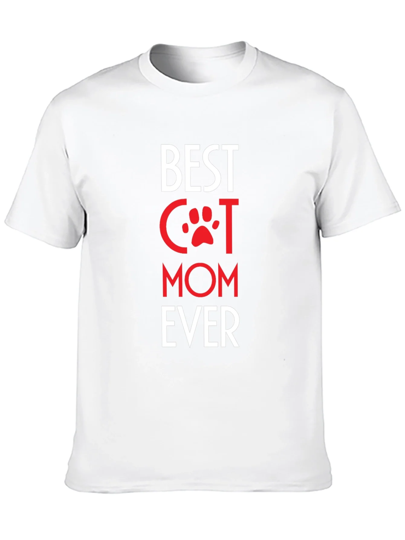 Camiseta Negra Best Cat Mom Ever