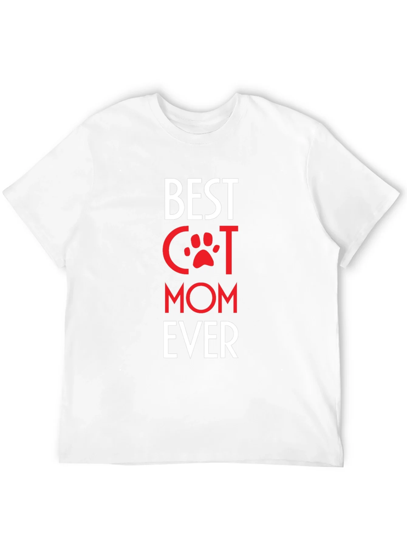 Camiseta Negra Best Cat Mom Ever