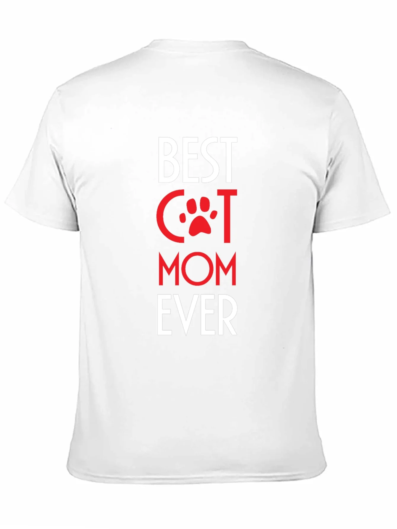 Camiseta Negra Best Cat Mom Ever