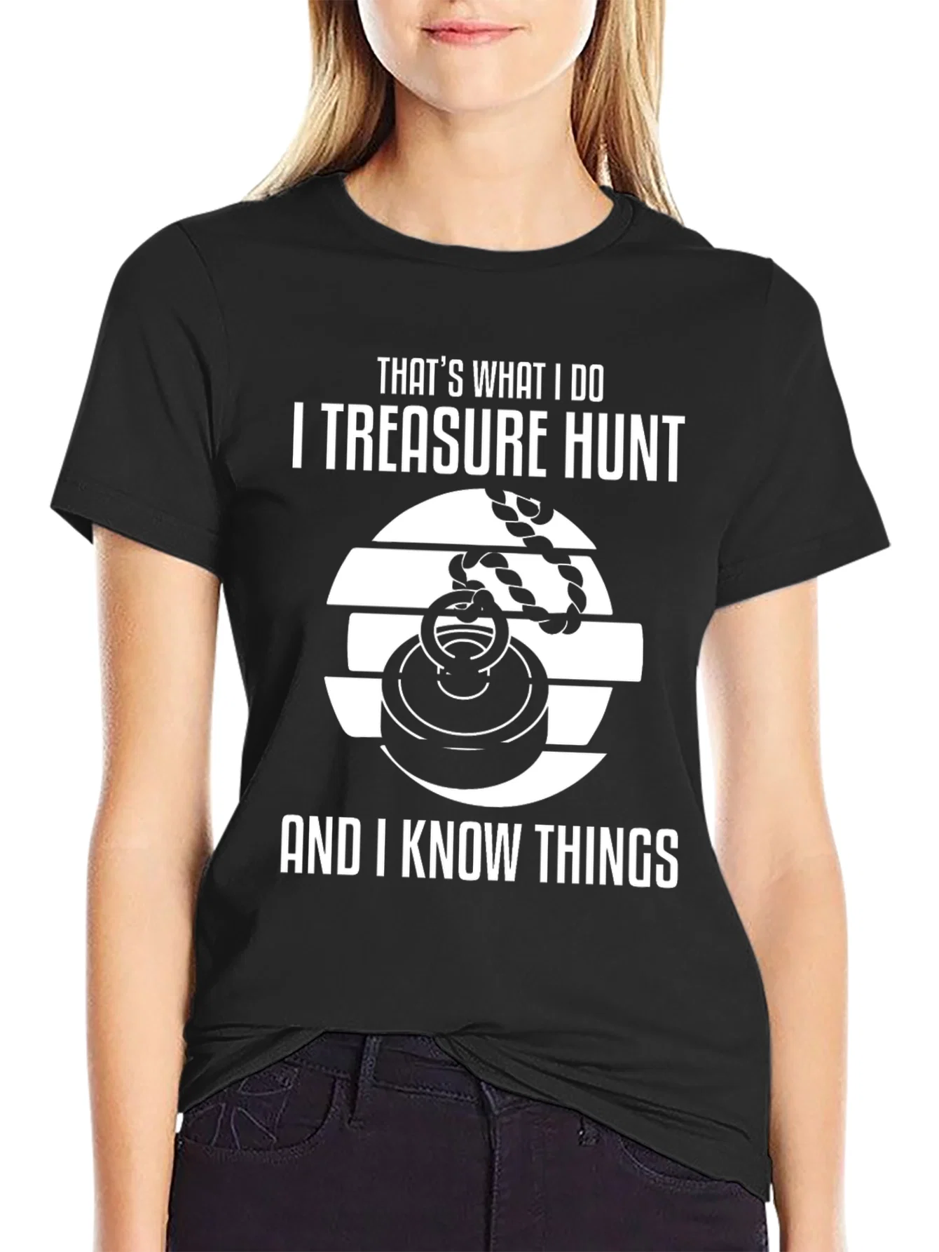 Rebbecca Treasure Hunt T-Shirt - I Know Things