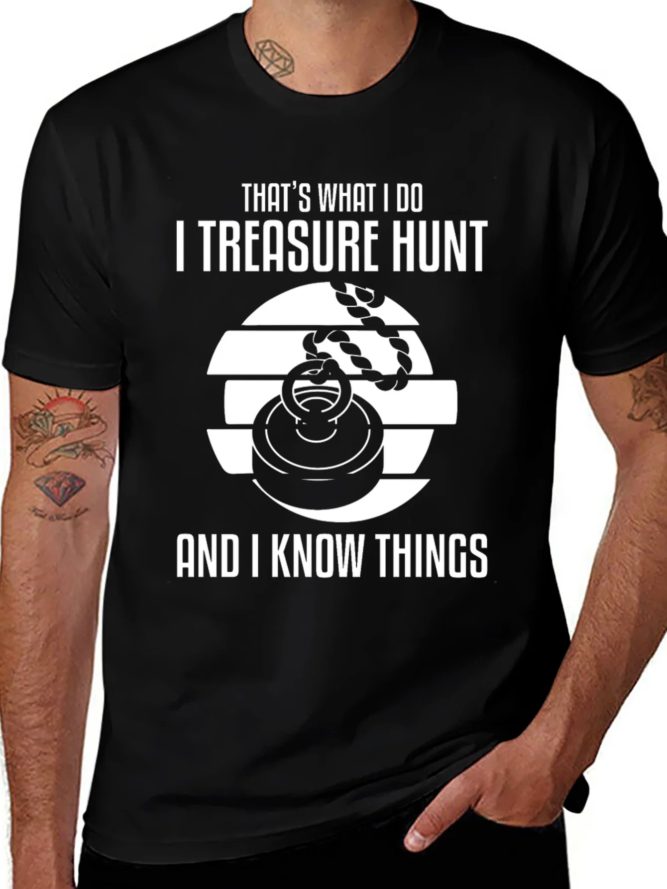 Rebbecca Treasure Hunt T-Shirt - I Know Things