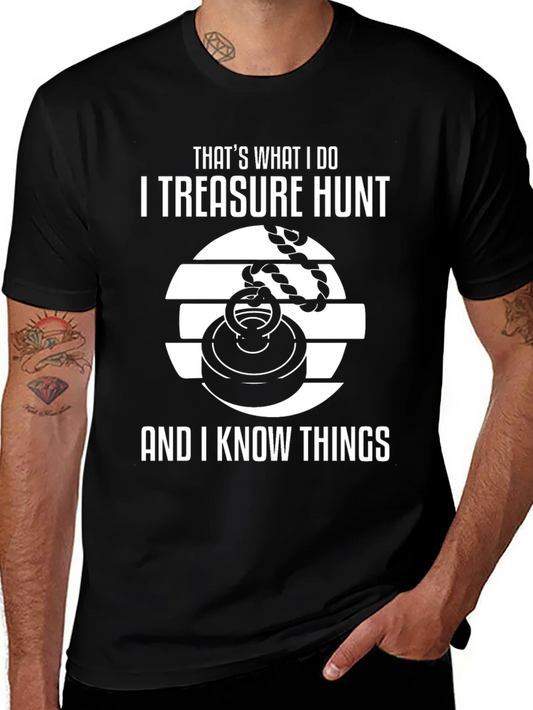 Rebbecca Treasure Hunt T-Shirt - I Know Things
