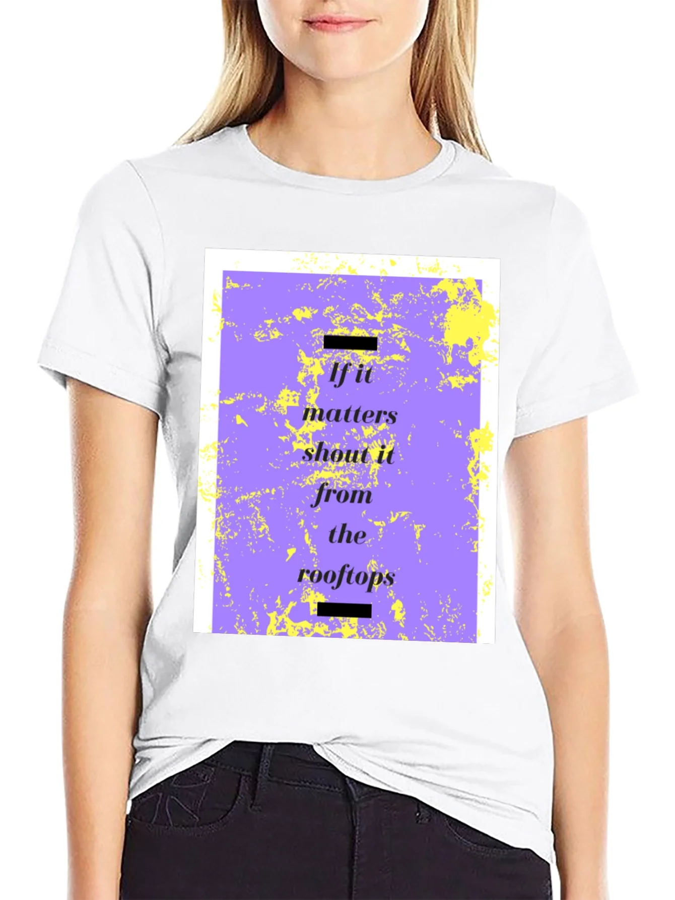 Camiseta con Mensaje Motivacional