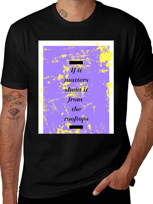 Camiseta con Mensaje Motivacional