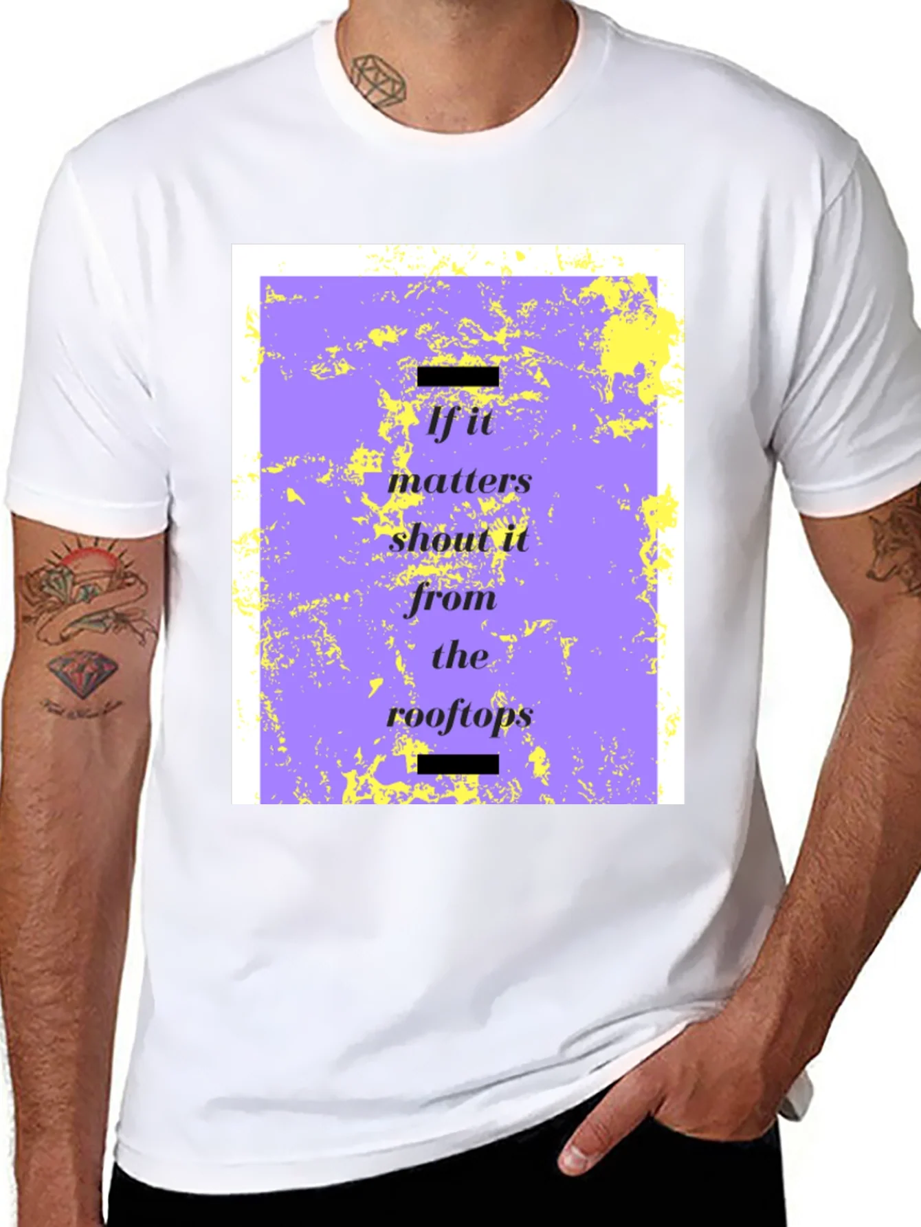 Camiseta con Mensaje Motivacional