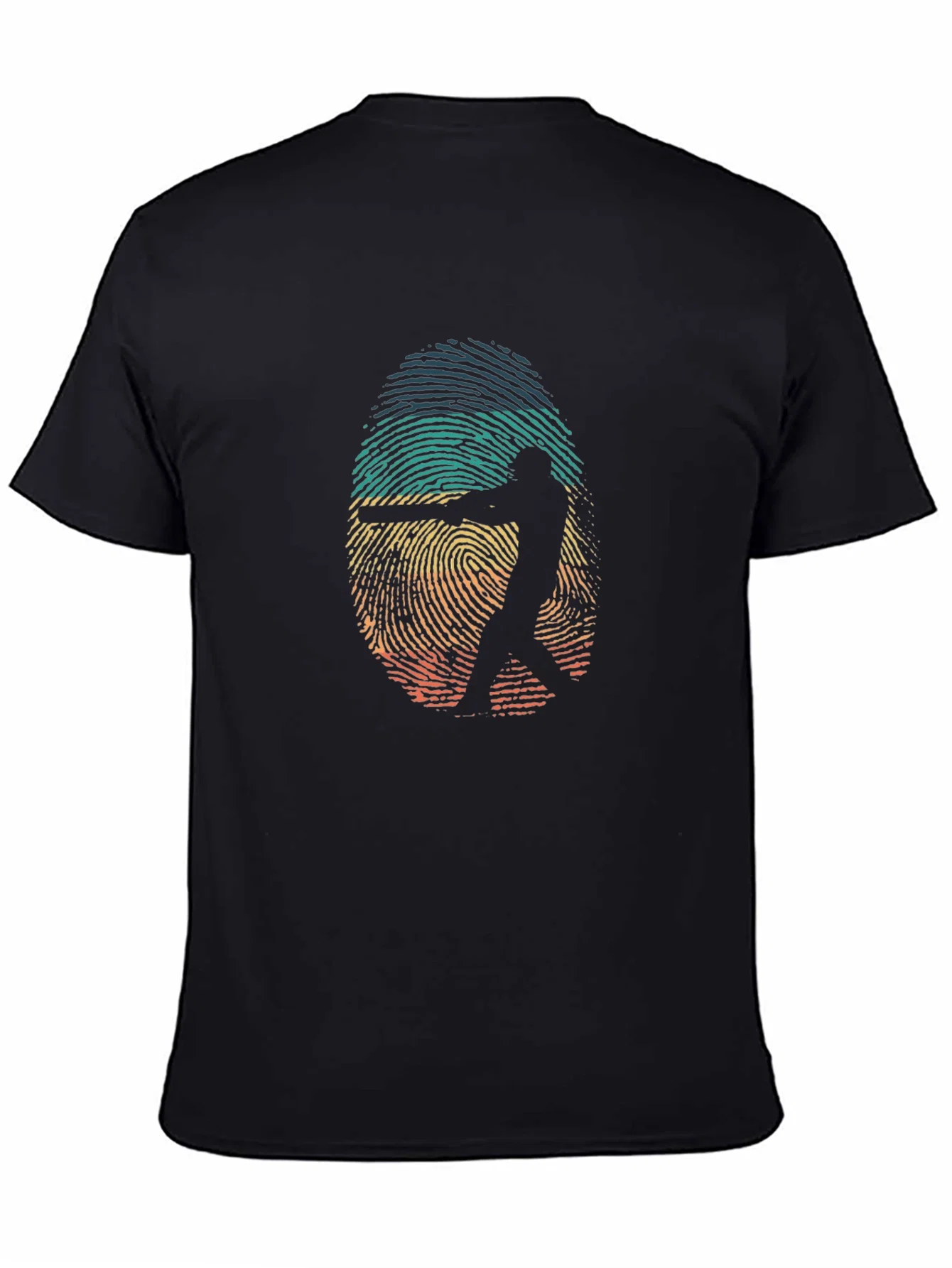 Rebbecca Ringer Fingerprint Gun Silhouette Graphic Tee