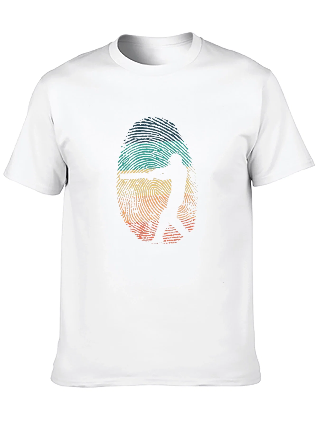 Rebbecca Ringer Fingerprint Gun Silhouette Graphic Tee