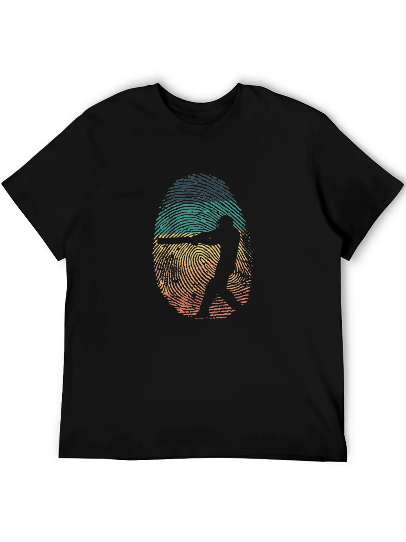 Rebbecca Ringer Fingerprint Gun Silhouette Graphic Tee