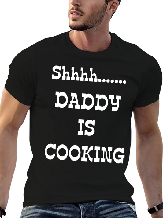 Rebbecca Daddy is Cooking T-Shirt - Funny Novelty Dad Tee