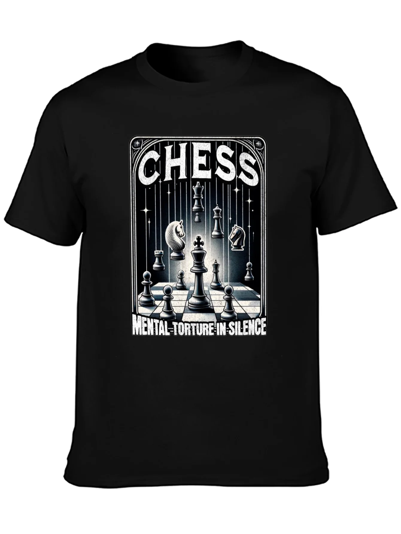 Rebbecca Chess Mental Torture Black T-Shirt
