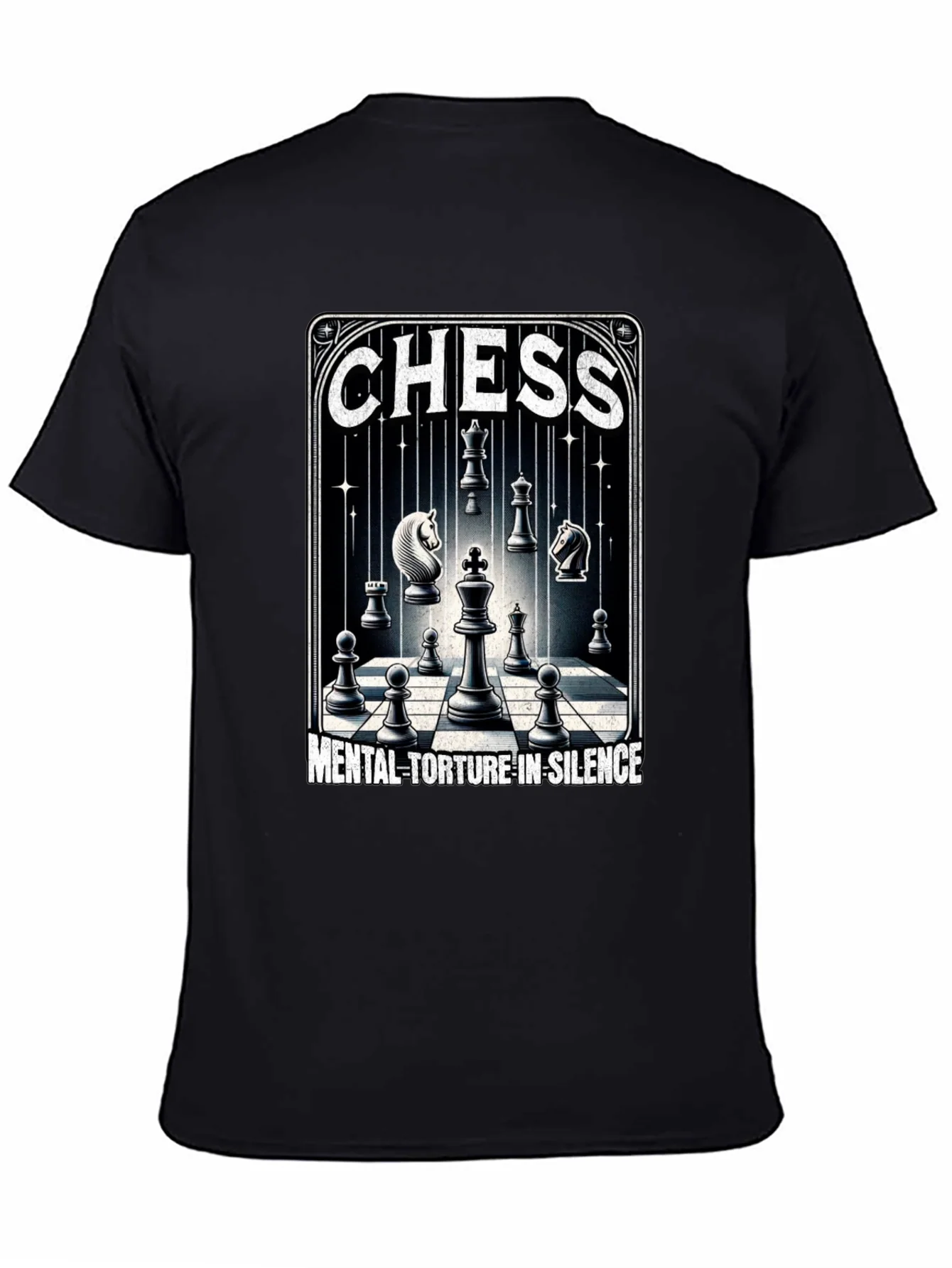 Rebbecca Chess Mental Torture Black T-Shirt