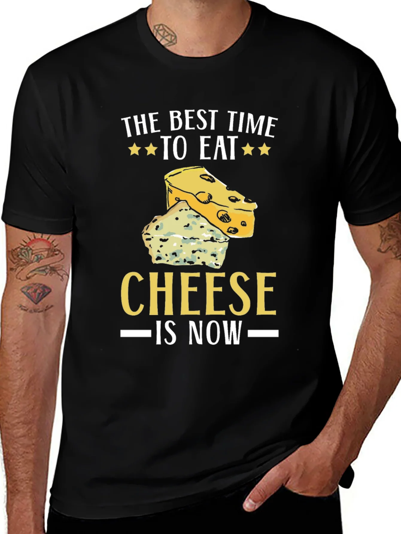 Rebbecca Funny Cheese Lover T-Shirt
