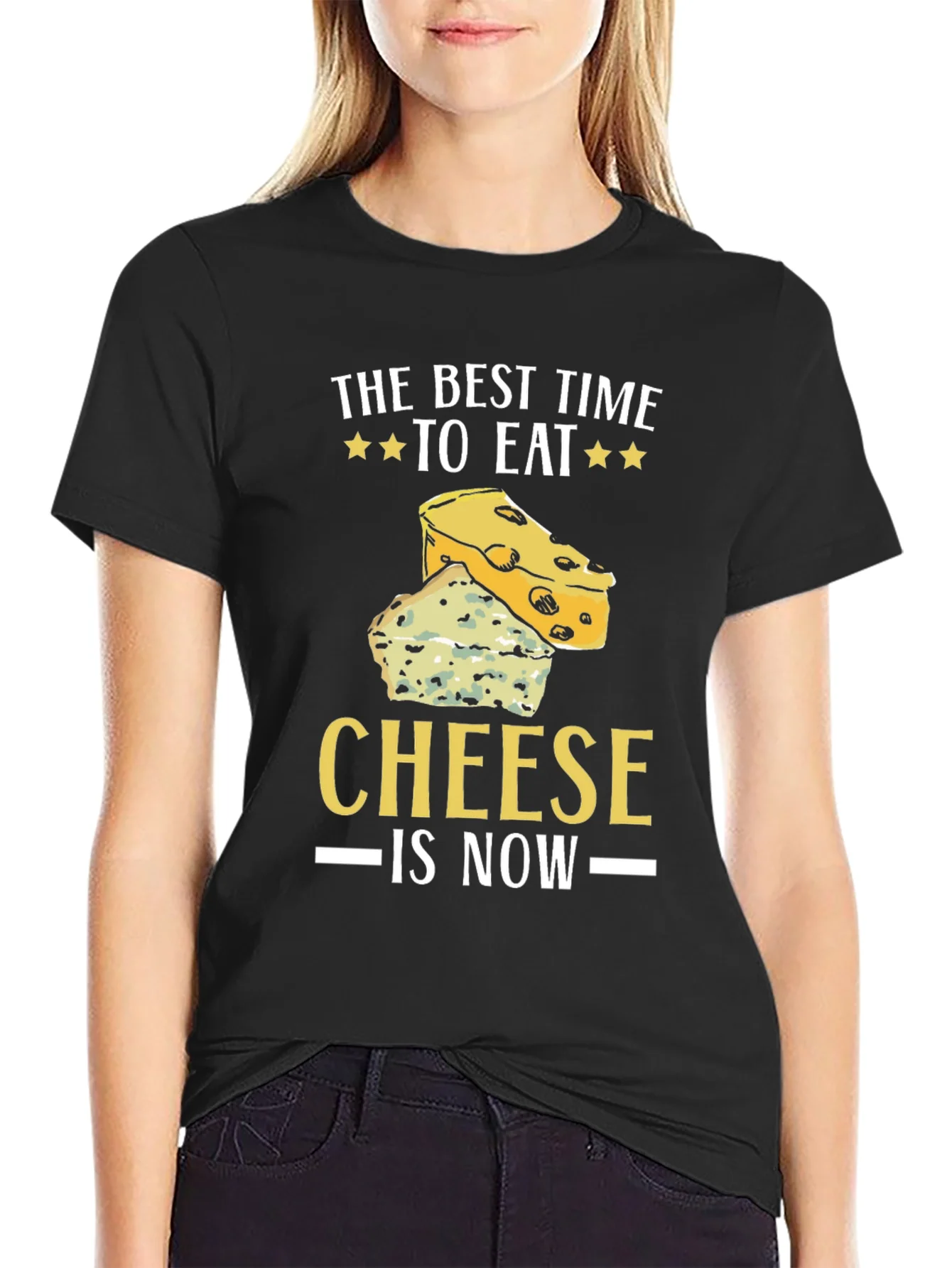 Rebbecca Funny Cheese Lover T-Shirt
