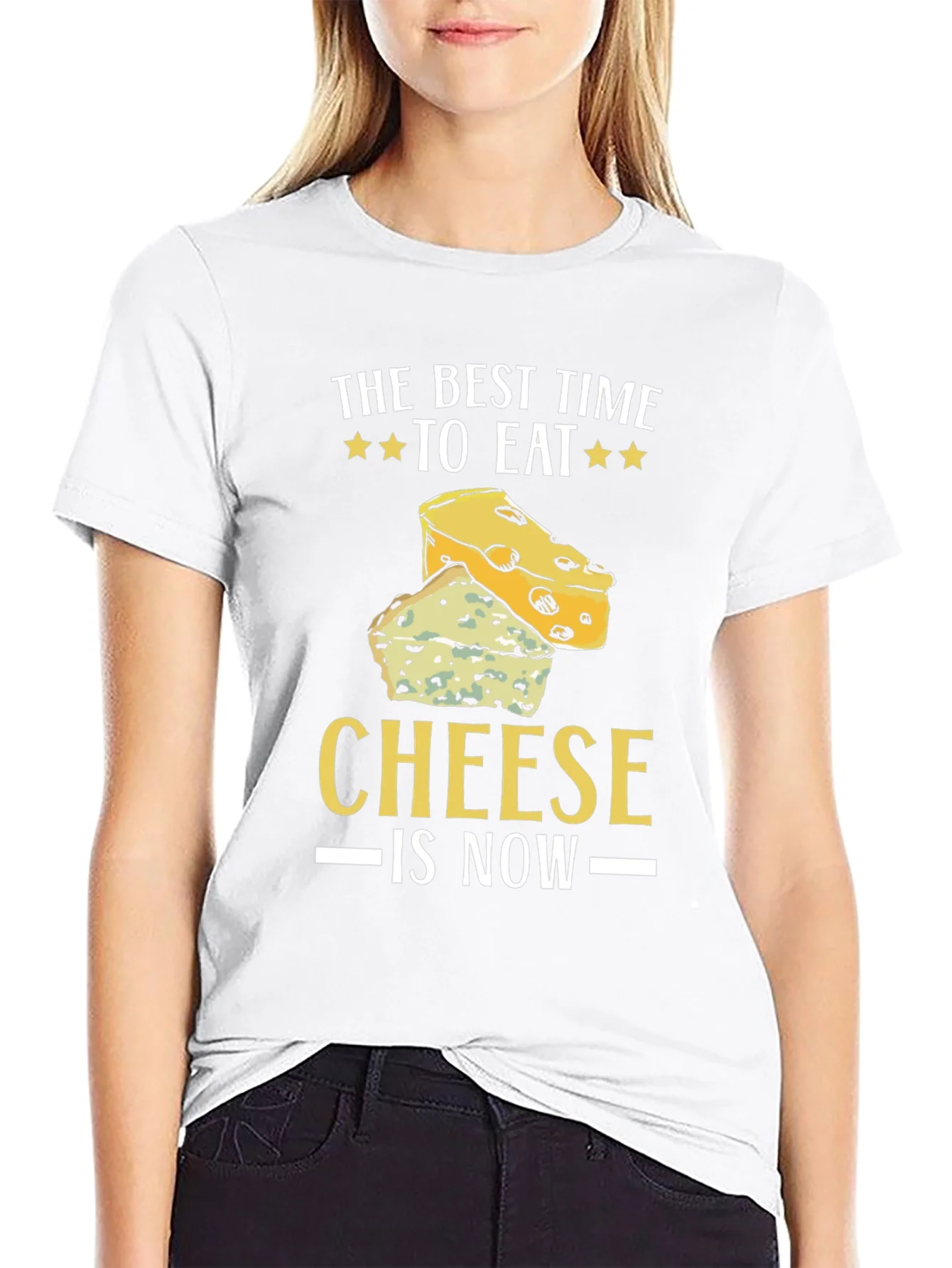 Rebbecca Funny Cheese Lover T-Shirt