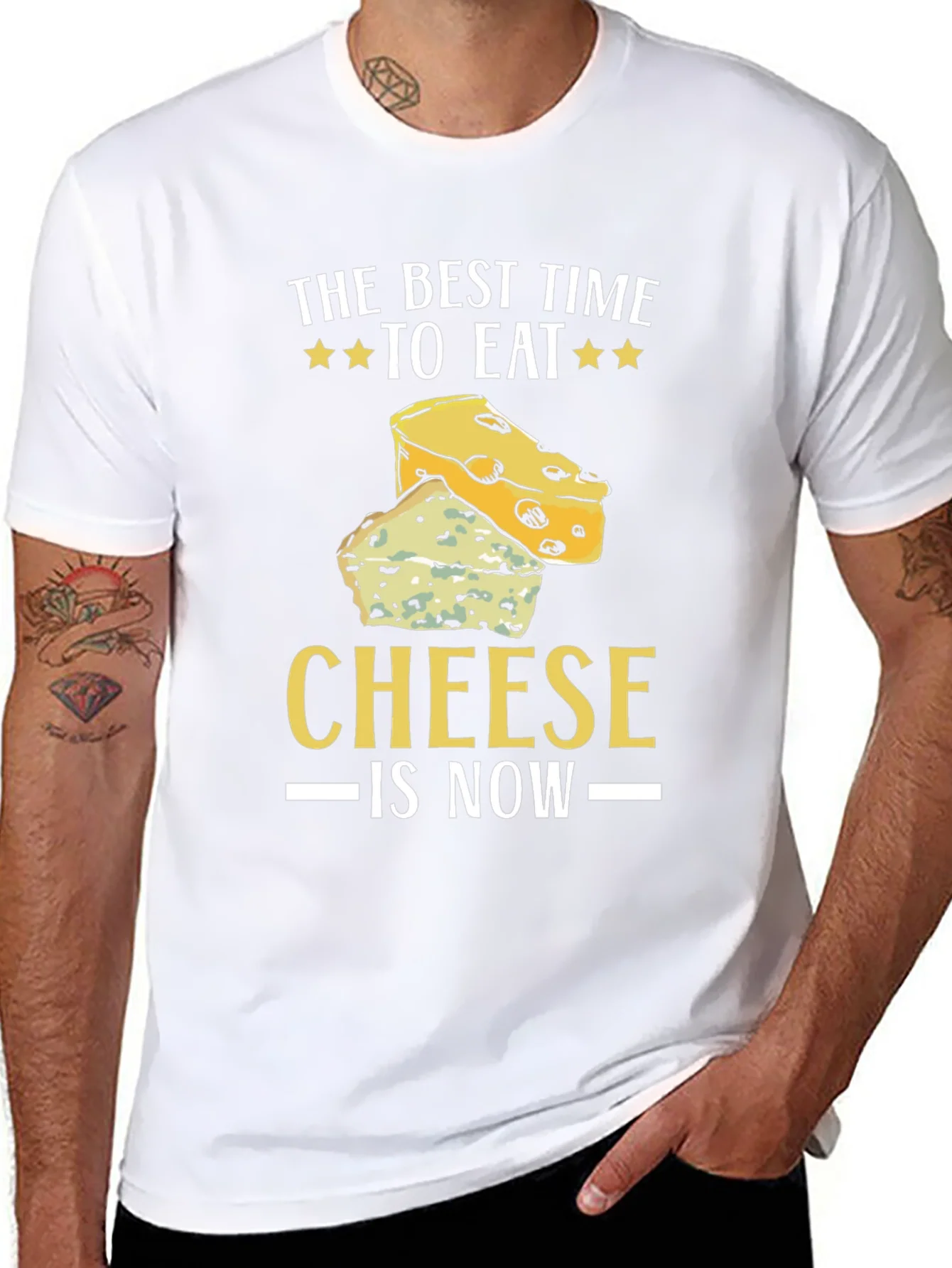 Rebbecca Funny Cheese Lover T-Shirt