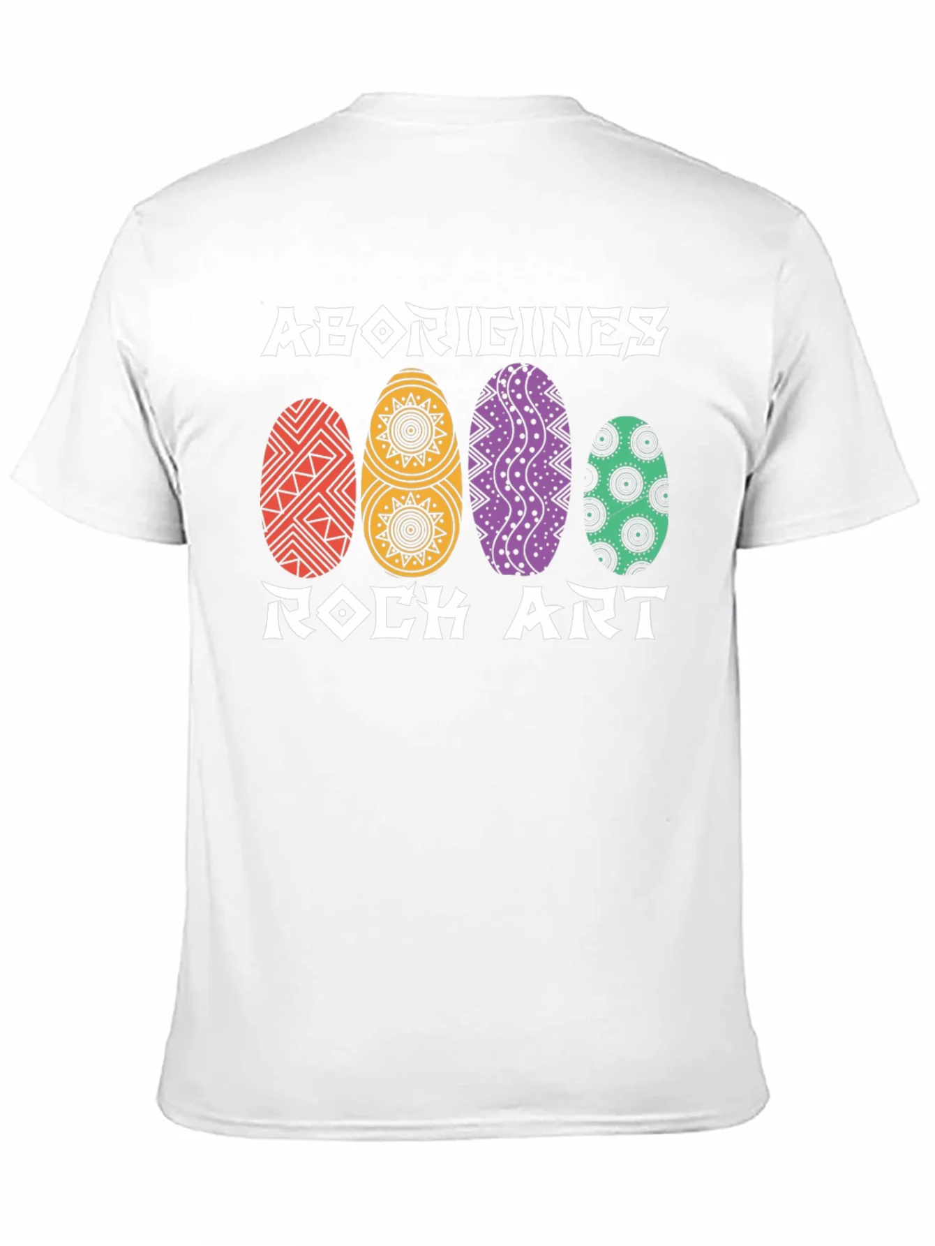 Camiseta Negra Arte Rupestre Abor¨ªgenes
