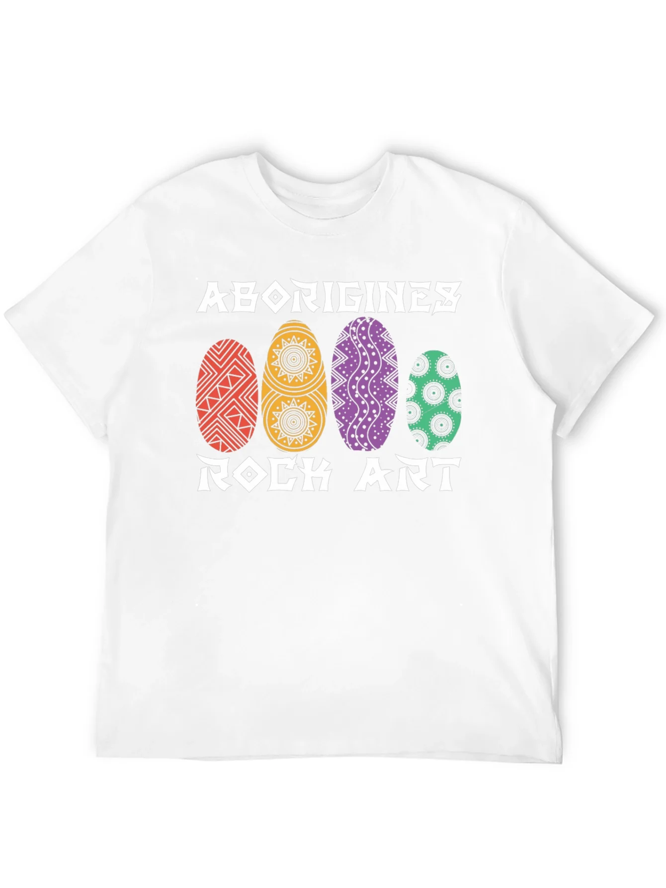 Camiseta Negra Arte Rupestre Abor¨ªgenes