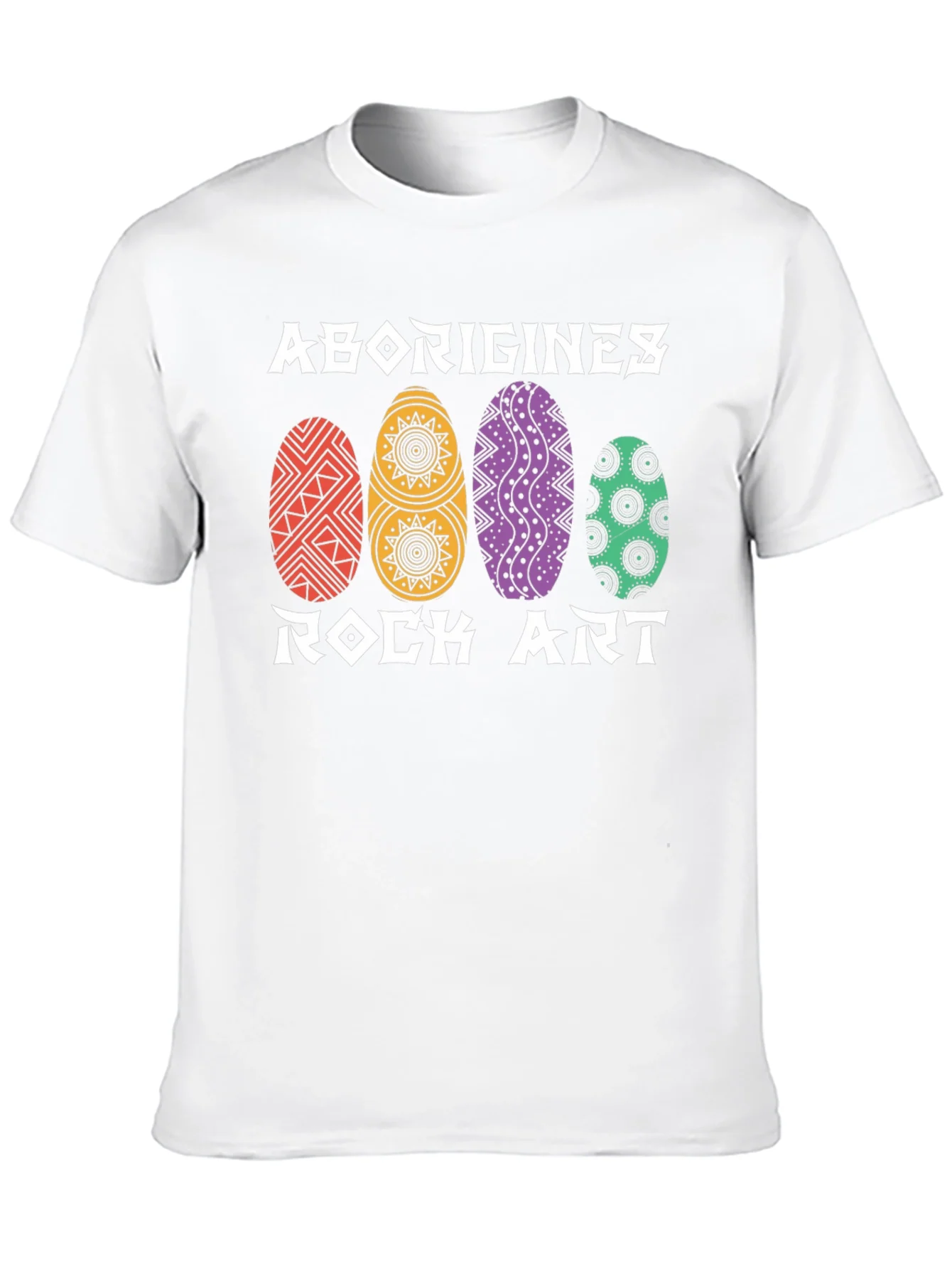 Camiseta Negra Arte Rupestre Abor¨ªgenes