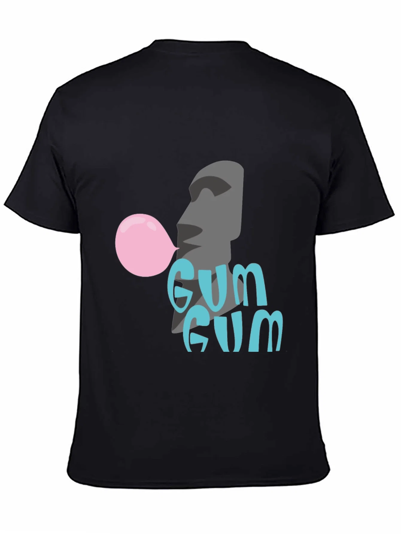 Rebbecca Moai Gum T-Shirt - Bubblegum Fun!
