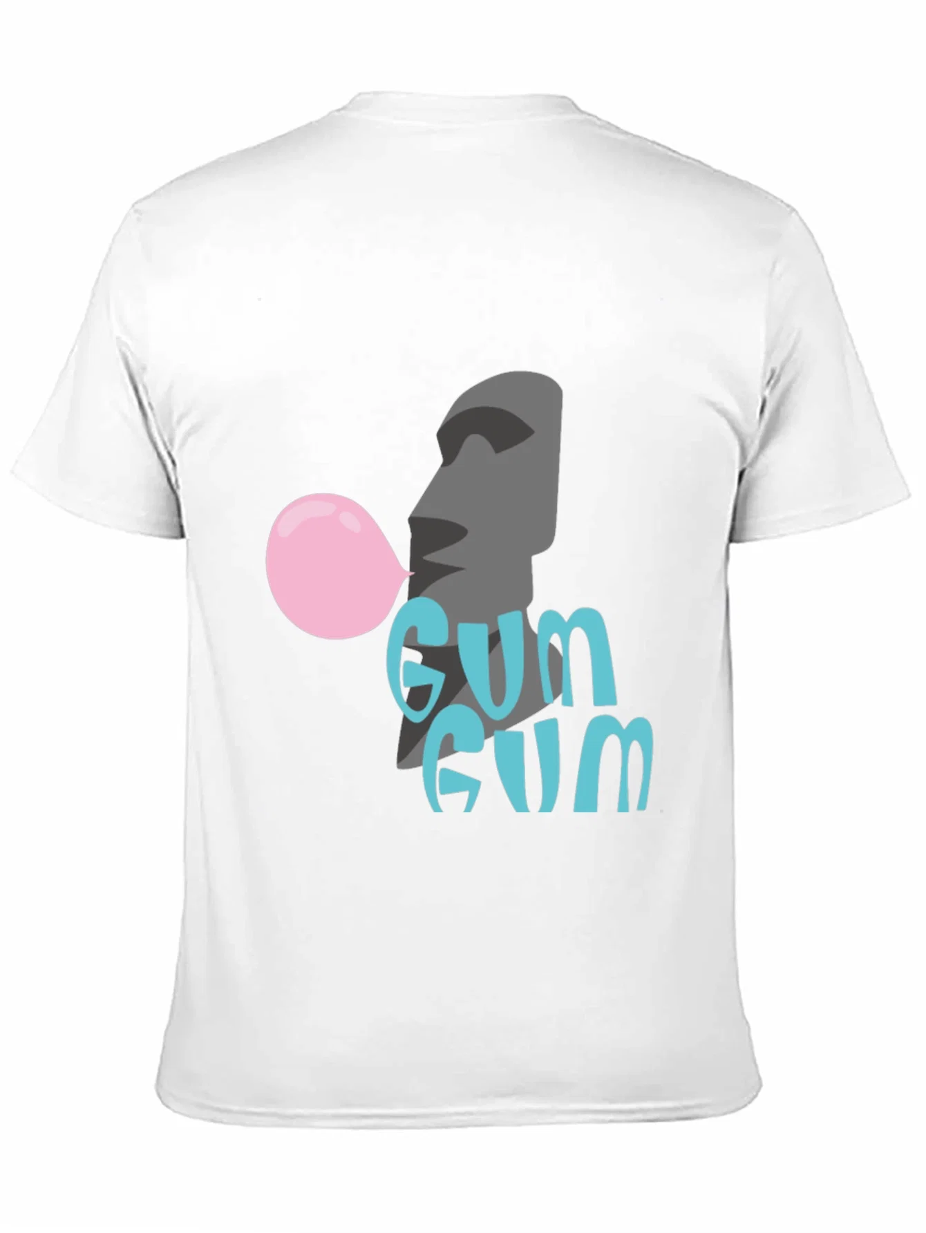 Rebbecca Moai Gum T-Shirt - Bubblegum Fun!