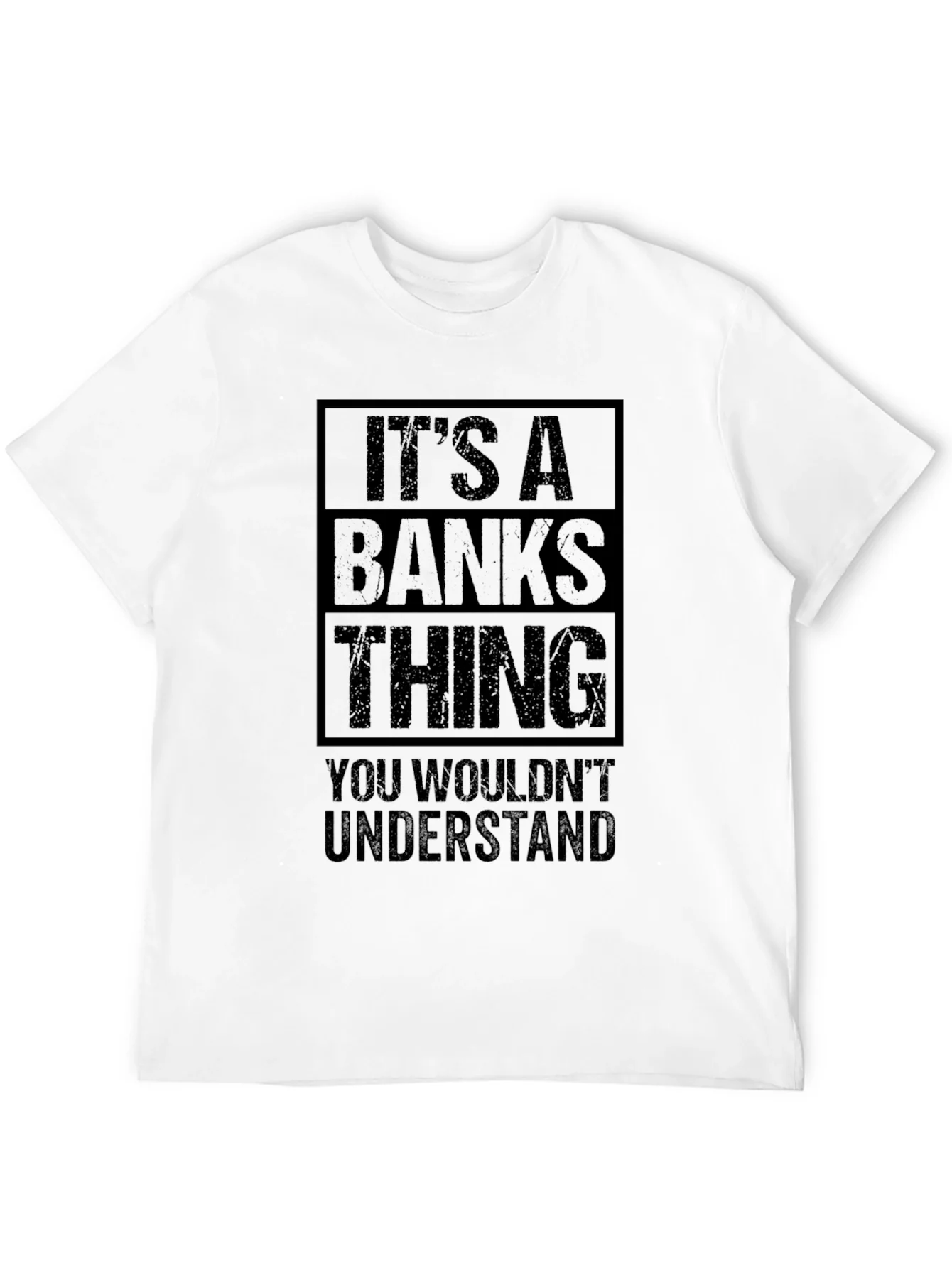 Camiseta Negra Es Cosa de Banks