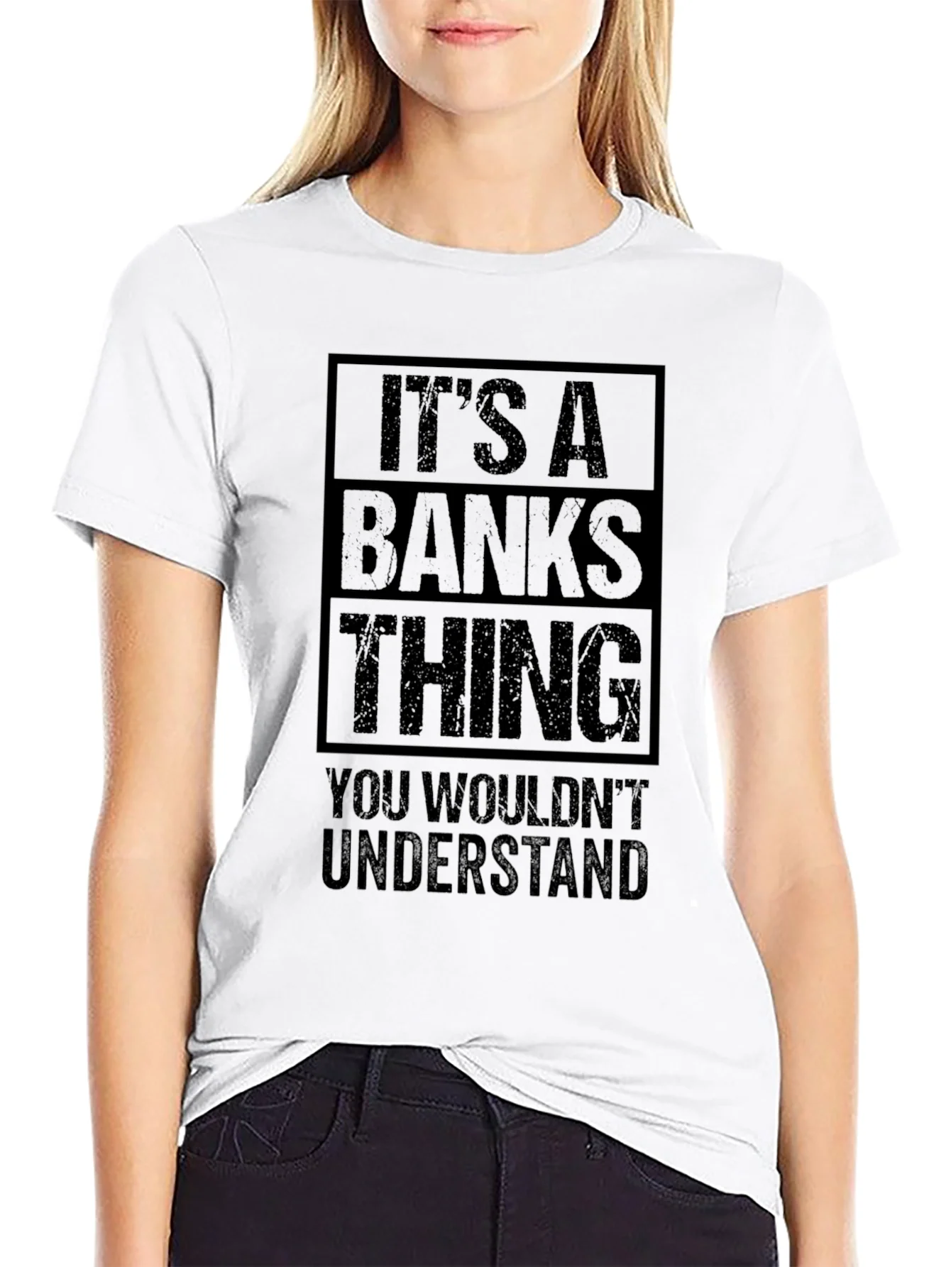 Camiseta Negra Es Cosa de Banks