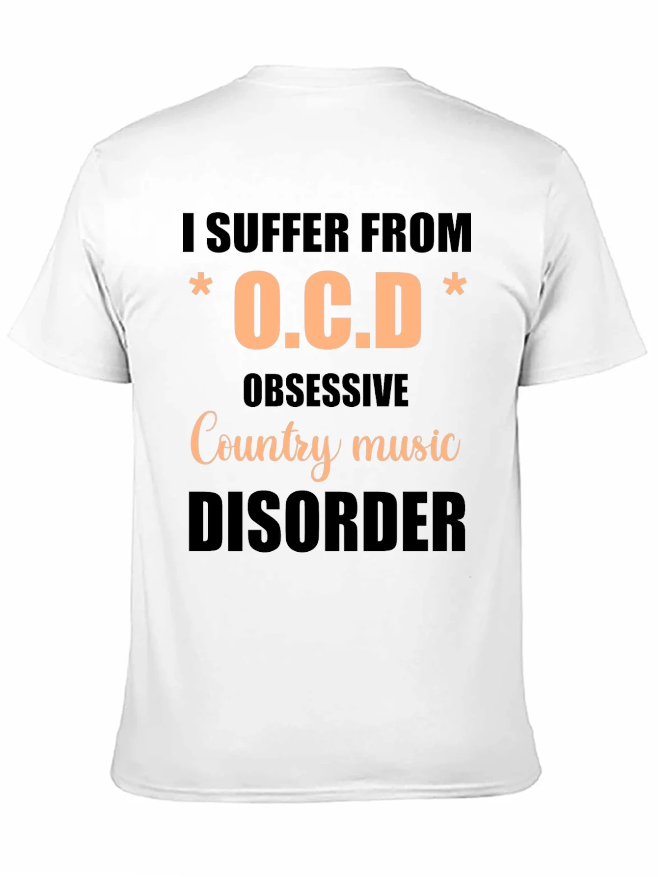 Rebbecca Funny Country Music Disorder T-Shirt