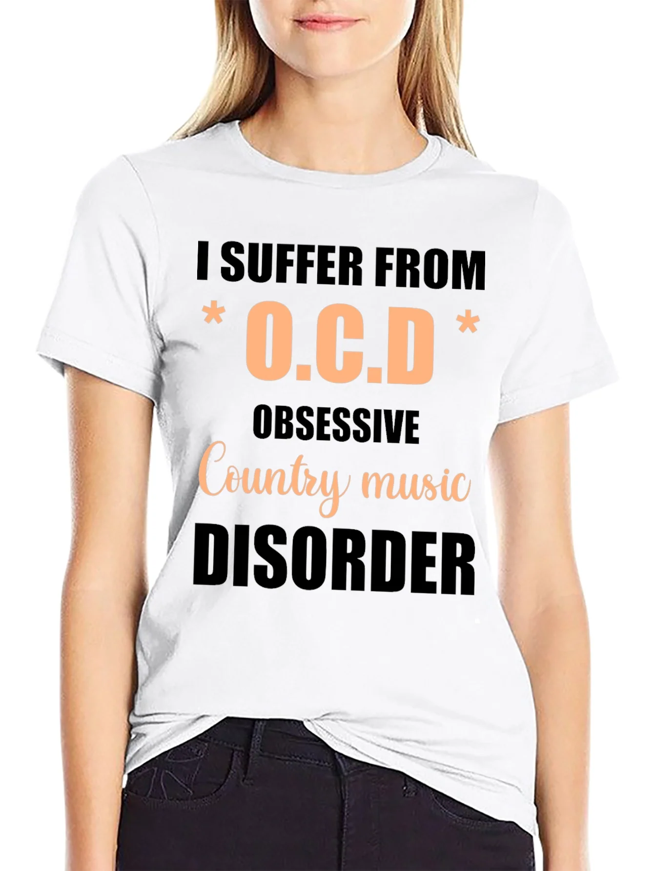 Rebbecca Funny Country Music Disorder T-Shirt