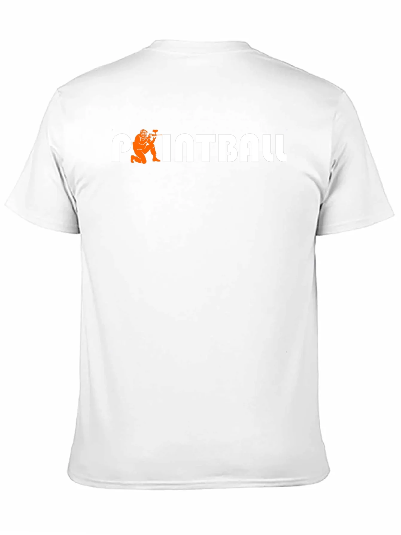 Camiseta Negra Paintball para Hombre